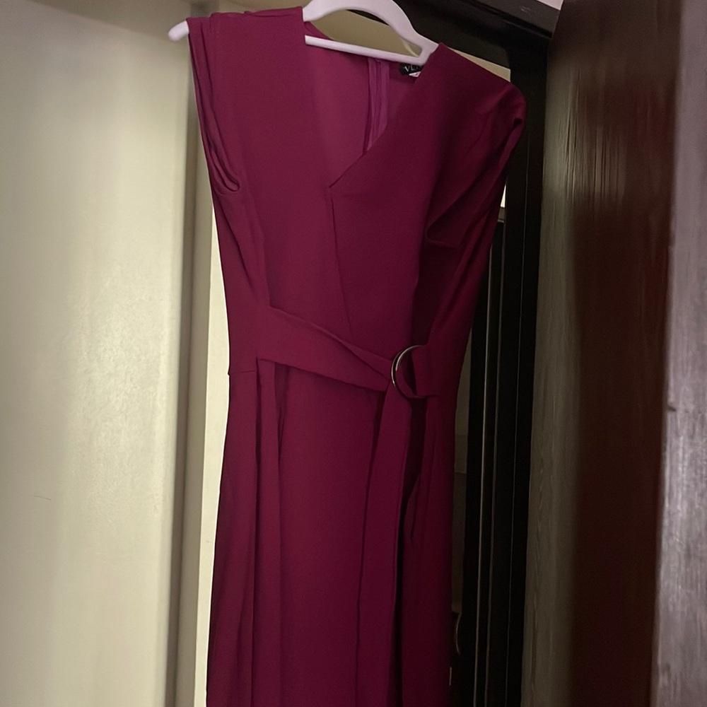 Redfish burgundy jumpsuit